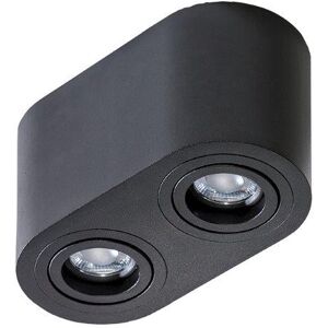 Azzardo AZ2821 prisadené stropné bodové svietidlo Brant 2 2x50W GU10 IP20 - čierna Azzardo AZ2821 prisadené stropné bodové svietidlo Brant 2 2x50W GU10 IP20 - čierna