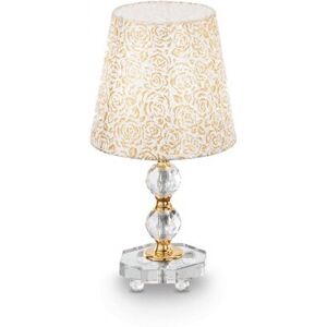 stolná lampa Ideal lux QUEEN 077734 - zlatá stolná lampa Ideal lux QUEEN 077734 - zlatá