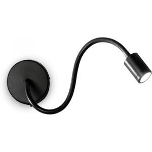 LED prisadené nástenné a stropné svietidlo Ideal lux FOCUS 097190 - čierna LED prisadené nástenné a stropné svietidlo Ideal lux FOCUS 097190 - čierna