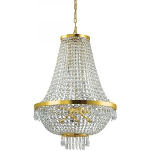 Ideal Lux 114743 závesné stropné svietidlo Casera Oro 12x40W G9 - zlaté Ideal Lux 114743 závesné stropné svietidlo Casera Oro 12x40W G9 - zlaté