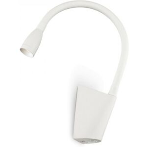 Ideal Lux 142708 LED nástenná lampička Goose 1x3W 200lm 3000K - biela Ideal Lux 142708 LED nástenná lampička Goose 1x3W 200lm 3000K - biela