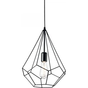 Ideal Lux 148175 závesné stropné svietidlo Ampolla 1x60W E27 - čierne Ideal Lux 148175 závesné stropné svietidlo Ampolla 1x60W E27 - čierne