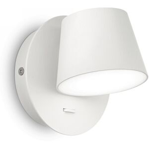 Ideal Lux 167152 LED nástenné svietidlo Gim Bianco 1x6W 3000K - biele Ideal Lux 167152 LED nástenné svietidlo Gim Bianco 1x6W 3000K - biele