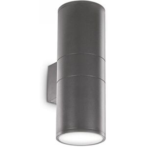 Ideal Lux 236858 vonkajšia bodová nástenná lampa Gun 2x60W E27 IP54 - antracit Ideal Lux 236858 vonkajšia bodová nástenná lampa Gun 2x60W E27 IP54 - antracit