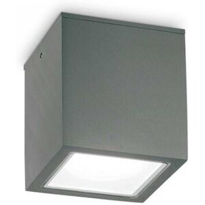 Ideal Lux 251554 prisadené stropné svietidlo Techo small 1x20W GU10 IP54 - antracit Ideal Lux 251554 prisadené stropné svietidlo Techo small 1x20W GU10 IP54 - antracit