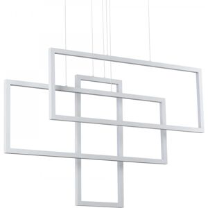 Ideal Lux 253589 LED závesné stropné svietidlo Frame 1x93W 9600lm 3000K - biela Ideal Lux 253589 LED závesné stropné svietidlo Frame 1x93W 9600lm 3000K - biela