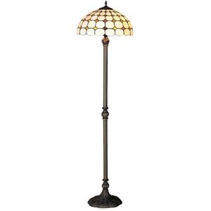 Luxera Prezent 92000144 stojaca lampa Tiffany 2x60W E27 Luxera Prezent 92000144 stojaca lampa Tiffany 2x60W E27