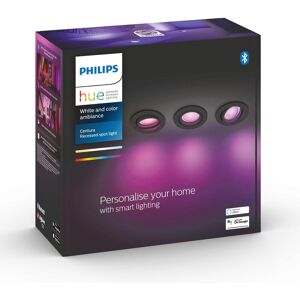 Philips Hue 8720169318977 LED sada zapustených svietidiel Centura 3x4,2W GU10 3x350lm 2000-6500 RGBK Philips Hue 8720169318977 LED sada zapustených svietidiel Centura 3x4,2W GU10 3x350lm 2000-6500 RGBK
