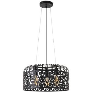 RABALUX 2158 Alessandra závesné svietidlo čierne E27 3x60W RABALUX 2158 Alessandra závesné svietidlo čierne E27 3x60W