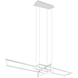 Trio 320310331 LED závesné stropné svietidlo Salinas 1x34W SMD 4400lm 4000K - 3 fázové stmievanie, biela Trio 320310331 LED závesné stropné svietidlo Salinas 1x34W SMD 4400lm 4000K - 3 fázové stmievanie, biela