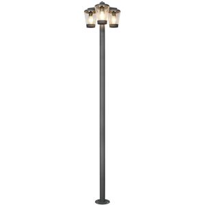 Trio 411060342 záhradné stojacie svietidlo Cavado 3x40W E27 IP44 - antracit Trio 411060342 záhradné stojacie svietidlo Cavado 3x40W E27 IP44 - antracit