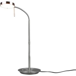 Trio 523310107 LED stolové svietidlo Monza 1x12W 1400lm 2300 + 3000 + 4000K - ohybné rameno, stmievateľné, pamäťová funkcia, matný nikel Trio 523310107 LED stolové svietidlo Monza 1x12W 1400lm 2300 + 3000 + 4000K - ohybné rameno, stmievateľné, pamäťová funkcia, matný nikel
