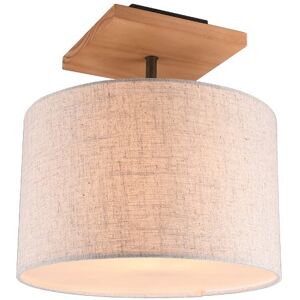Trio 602100130 prisadené stropné svietidlo Elmau 1x60W E27 - biela, drevo Trio 602100130 prisadené stropné svietidlo Elmau 1x60W E27 - biela, drevo