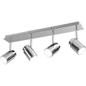 Trio 880400406 prisadené stropné bodové svietidlo Angelo 4x5W GU10 IP44 - chróm Trio 880400406 prisadené stropné bodové svietidlo Angelo 4x5W GU10 IP44 - chróm