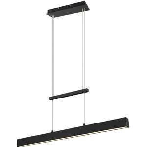 Trio R32043132 LED závesné stropné svietidlo Paros 1x21W + 5,5W SMD 3000lm + 1500L 3000K - horné a spodné osvetlenie, 3 fázové stmievanie, nastaviteľná výška, matná čierna Trio R32043132 LED závesné stropné svietidlo Paros 1x21W + 5,5W SMD 3000lm + 1500L 3000K - horné a spodné osvetlenie, 3 fázové stmievanie, nastaviteľná výška, matná čierna