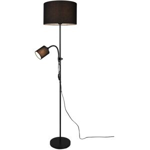 Trio R40192002 stojacie svietidlo Owen 1x42W + 10W E27 + E14 - ohybné rameno, oddelené vypínače, čierna Trio R40192002 stojacie svietidlo Owen 1x42W + 10W E27 + E14 - ohybné rameno, oddelené vypínače, čierna