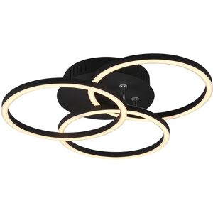 Trio R62823132 LED prisadené stropné svietidlo Circle 1x27W 3100lm 2700K-6000K - nastaviteľné, stmievateľné, nočný režim, diaľkové ovládanie, čierna Trio R62823132 LED prisadené stropné svietidlo Circle 1x27W 3100lm 2700K-6000K - nastaviteľné, stmievateľné, nočný režim, diaľkové ovládanie, čierna