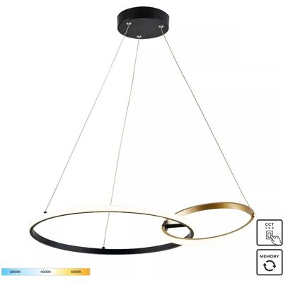 Zuma Line 20002P-GD LED závesné stropné svietidlo RANDO 36W integrovaný LED zdroj 3000/4000/6000K Zuma Line 20002P-GD LED závesné stropné svietidlo RANDO 36W integrovaný LED zdroj 3000/4000/6000K