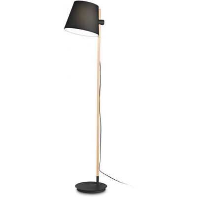 Ideal Lux 282084 stojace svietidlo Axel pt1 1x60W E27 - káblový spínač, čierna Ideal Lux 282084 stojace svietidlo Axel pt1 1x60W E27 - káblový spínač, čierna