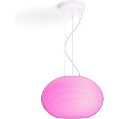 Philips HUE 8719514343528 LED závesné stropné svetlo Flourish1x39,5W 2550-2750lm 2000-6500K - White and Color Ambiance, stmievateľná, Bluetooth, biela Philips HUE 8719514343528 LED závesné stropné svetlo Flourish1x39,5W 2550-2750lm 2000-6500K - White and Color Ambiance, stmievateľná, Bluetooth, biela
