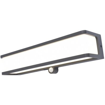 Lutec 6943801125 LED vonkajšie nástenné svietidlo Doblo 1x16,5W 1800lm 4000K IP54 - šedá Lutec 6943801125 LED vonkajšie nástenné svietidlo Doblo 1x16,5W 1800lm 4000K IP54 - šedá