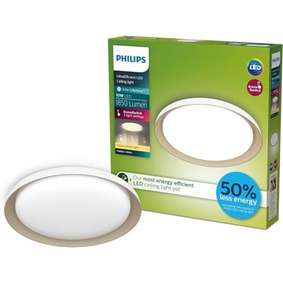 Philips 8720169301054 LED prisadené stropné svietidlo Pebblo 10W integrovaný LED zdroj 1850lm 2700K Philips 8720169301054 LED prisadené stropné svietidlo Pebblo 10W integrovaný LED zdroj 1850lm 2700K