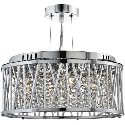 Searchlight 8333-3CC Elise závesné svietidlo G9 3x40W Searchlight 8333-3CC Elise závesné svietidlo G9 3x40W