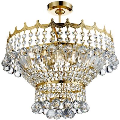 Searchlight 9113-39GO VERSAILLES stropné svietidlo 5xE14 Searchlight 9113-39GO VERSAILLES stropné svietidlo 5xE14