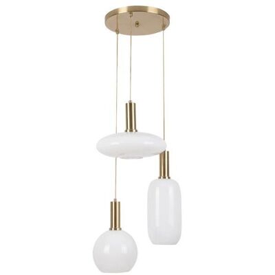 Rabalux 5225 závesné stropné svietidlo Sinopia 3x60W E27 - zlatá Rabalux 5225 závesné stropné svietidlo Sinopia 3x60W E27 - zlatá