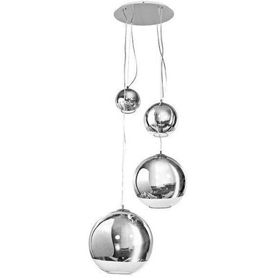 Azzardo AZ2542 závesné stropné svietidlo Silver ball 4x60W E27 IP20 - chróm Azzardo AZ2542 závesné stropné svietidlo Silver ball 4x60W E27 IP20 - chróm