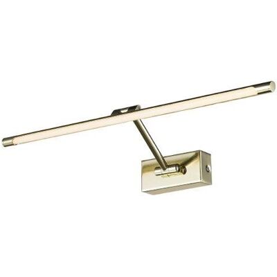 Azzardo AZ2654 LED nástenné svietidlo nad zrkadlo Davinci 58 1x10W 705lm 3000K IP20 - zlatá Azzardo AZ2654 LED nástenné svietidlo nad zrkadlo Davinci 58 1x10W 705lm 3000K IP20 - zlatá