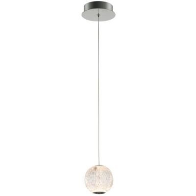 Italux PND-12220121-1A-CR LED závesné stropné svietidlo Rosario integrovaný LED zdroj 3000K Italux PND-12220121-1A-CR LED závesné stropné svietidlo Rosario integrovaný LED zdroj 3000K