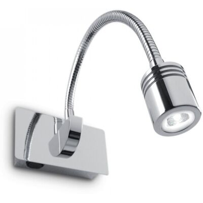 LED nástenné svietidlo Ideal lux DYNAMO 031460 - chróm LED nástenné svietidlo Ideal lux DYNAMO 031460 - chróm