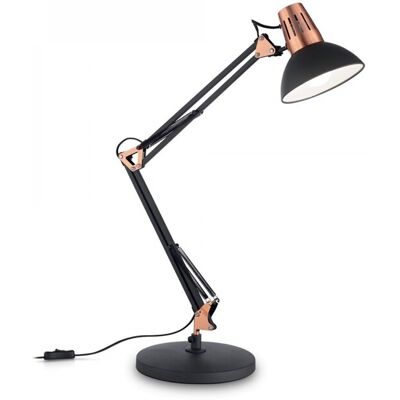 stolná lampa Ideal lux WALLY 061191 - čierna stolná lampa Ideal lux WALLY 061191 - čierna