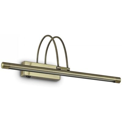 LED nástenné svietidlo Ideal lux BOW 121161 - bronzová LED nástenné svietidlo Ideal lux BOW 121161 - bronzová