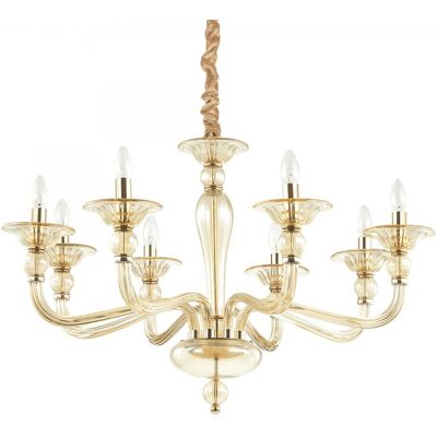 Ideal Lux 159973 závesné stropné svietidlo Danieli 8x40W E14 Ideal Lux 159973 závesné stropné svietidlo Danieli 8x40W E14