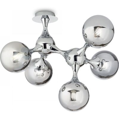 Ideal Lux 200484 stropné svietidlo Nodi 5x40W E14 - chróm Ideal Lux 200484 stropné svietidlo Nodi 5x40W E14 - chróm