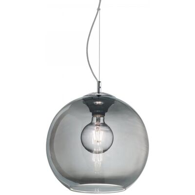 Ideal Lux 250311 závesný stropný luster Nemo 1x60W E27 - dymové sklo Ideal Lux 250311 závesný stropný luster Nemo 1x60W E27 - dymové sklo