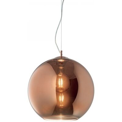 Ideal Lux 250328 závesný stropný luster Nemo 1x60W E27 - medené sklo Ideal Lux 250328 závesný stropný luster Nemo 1x60W E27 - medené sklo