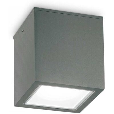 Ideal Lux 251516 prisadené stropné svietidlo Techo big 1x20W GU10 IP54 - antracit Ideal Lux 251516 prisadené stropné svietidlo Techo big 1x20W GU10 IP54 - antracit