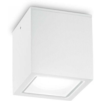 Ideal Lux 251523 prisadené stropné svietidlo Techo big 1x20W GU10 IP54 - biela Ideal Lux 251523 prisadené stropné svietidlo Techo big 1x20W GU10 IP54 - biela