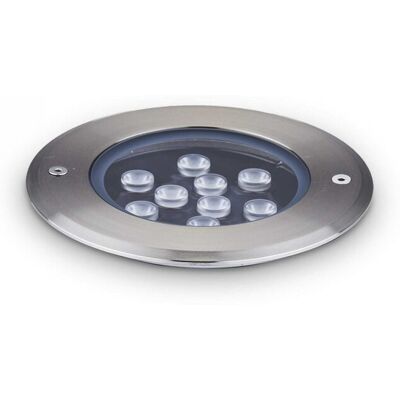 Ideal Lux 255682 LED vonkajšie zapustené bodové svietidlo Floor 1x12W 1560lm 3000K IP67 - oceľ Ideal Lux 255682 LED vonkajšie zapustené bodové svietidlo Floor 1x12W 1560lm 3000K IP67 - oceľ