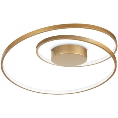 Ideal Lux 269429 LED prisadené stropné svietidlo Oz 1x49W 5000L 3000K - zlatá Ideal Lux 269429 LED prisadené stropné svietidlo Oz 1x49W 5000L 3000K - zlatá