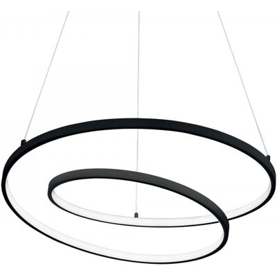 Ideal Lux 269436 LED závesné stropné svietidlo Oz 1x47W 5000L 3000K - čierna Ideal Lux 269436 LED závesné stropné svietidlo Oz 1x47W 5000L 3000K - čierna