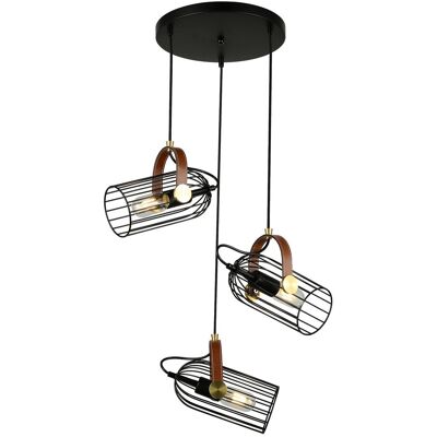 Italux PND-2445-3-BK Antoin 40W E27 Italux PND-2445-3-BK Antoin 40W E27