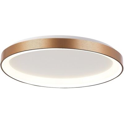 Italux PLF-53675-048RC-GD-3K LED prisadené stropné svietidlo Vico 38W integrovaný LED zdroj 3900lm 3000+4000K Italux PLF-53675-048RC-GD-3K LED prisadené stropné svietidlo Vico 38W integrovaný LED zdroj 3900lm 3000+4000K