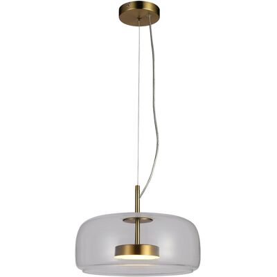 Italux PND-17760B-BRSS-SG LED závesné stropné svietidlo Caste 10W LED 850lm 3000K Italux PND-17760B-BRSS-SG LED závesné stropné svietidlo Caste 10W LED 850lm 3000K