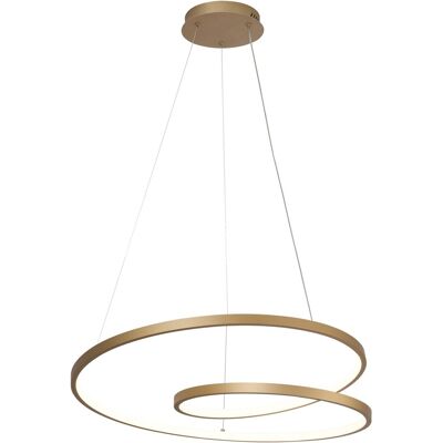 Italux PND-21692-M-GD LED závesné stropné svietidlo Reina 40W LED 2600lm 3000-6000K Italux PND-21692-M-GD LED závesné stropné svietidlo Reina 40W LED 2600lm 3000-6000K
