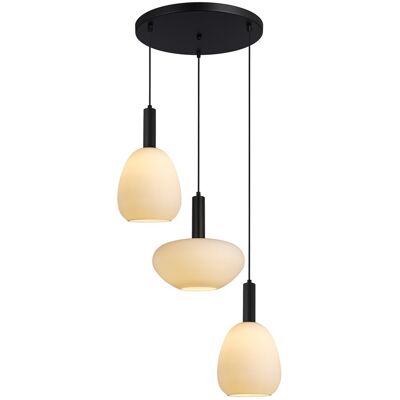 Italux PND-23541-3-BK-OP závesné stropné svietidlo Gater E27 Italux PND-23541-3-BK-OP závesné stropné svietidlo Gater E27