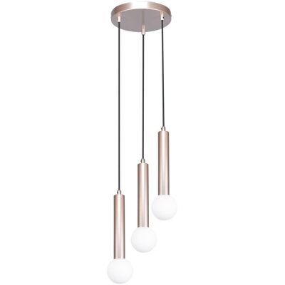 Italux PND-33574-3-CF závesné stropné svietidlo Filano 5W G9 hnedá opálová Italux PND-33574-3-CF závesné stropné svietidlo Filano 5W G9 hnedá opálová